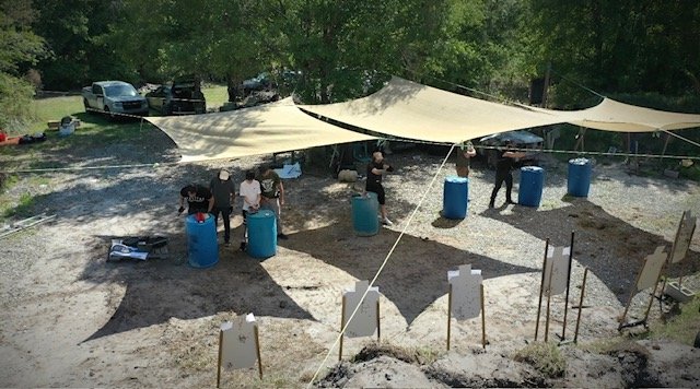 Private outdoor range used for Boynton Beach firearm training