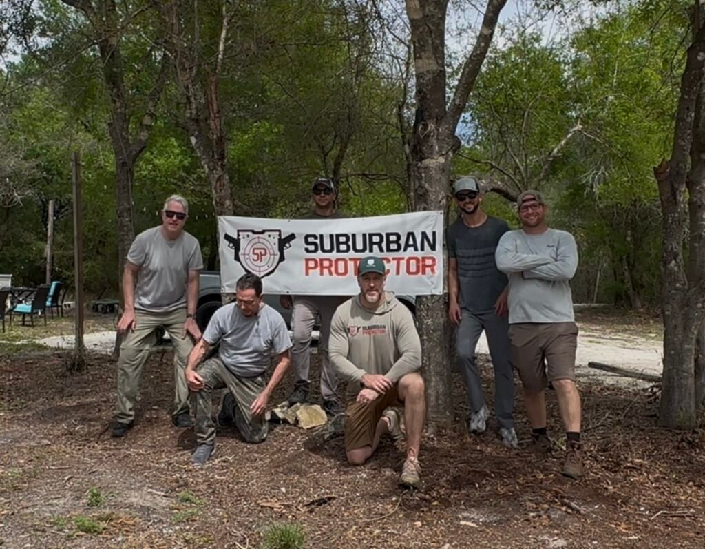 Protector Level 1 class group at the outdoor range